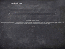 Tablet Screenshot of confiused.com